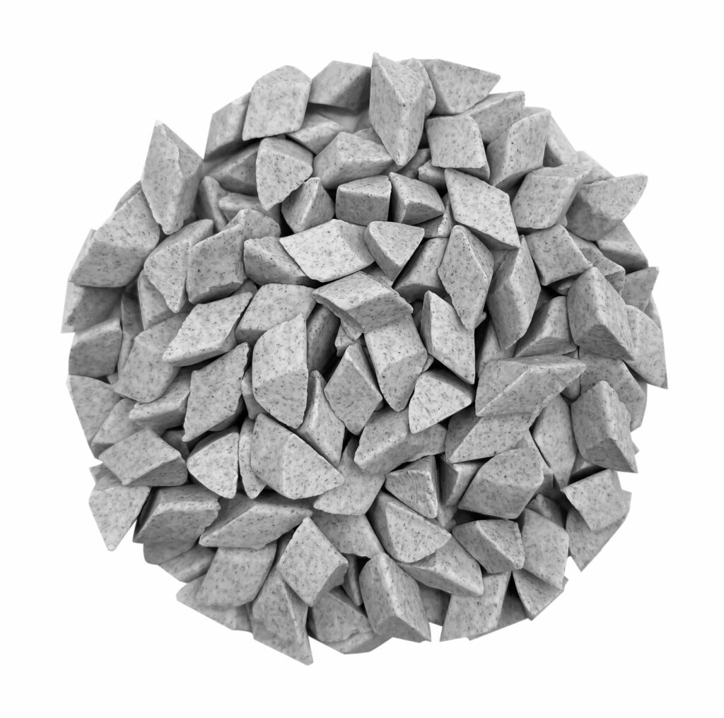 Éponge abrasive quadriface SK500 - grain 60-280 - 100x70x25 mm